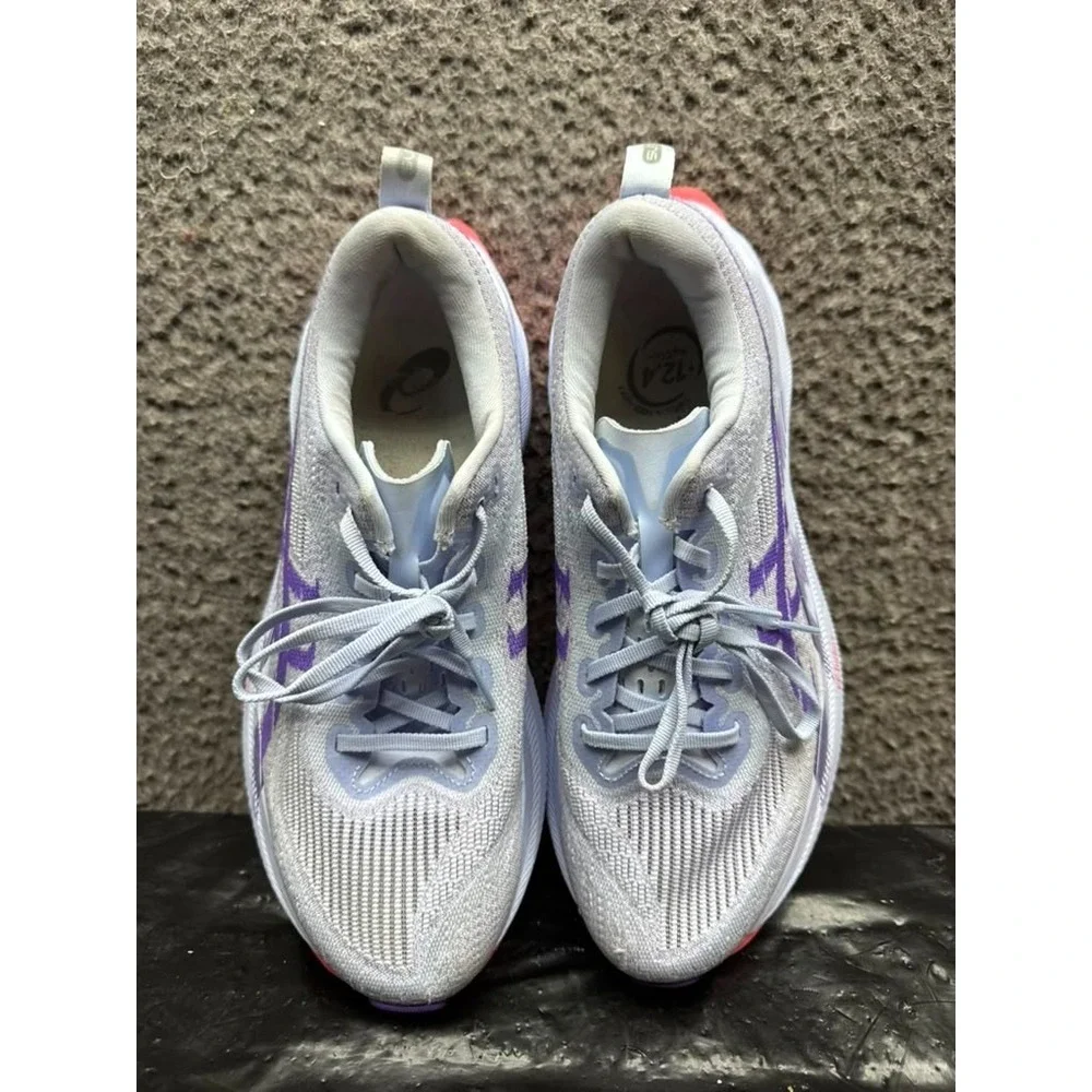 Asics Superblast 2 Running Shoes Blue Fade Edo Purple 1013A142 Mens Size 7 US